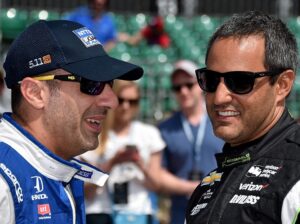 Kanaan Montoya Indianapolis Motor Speedway